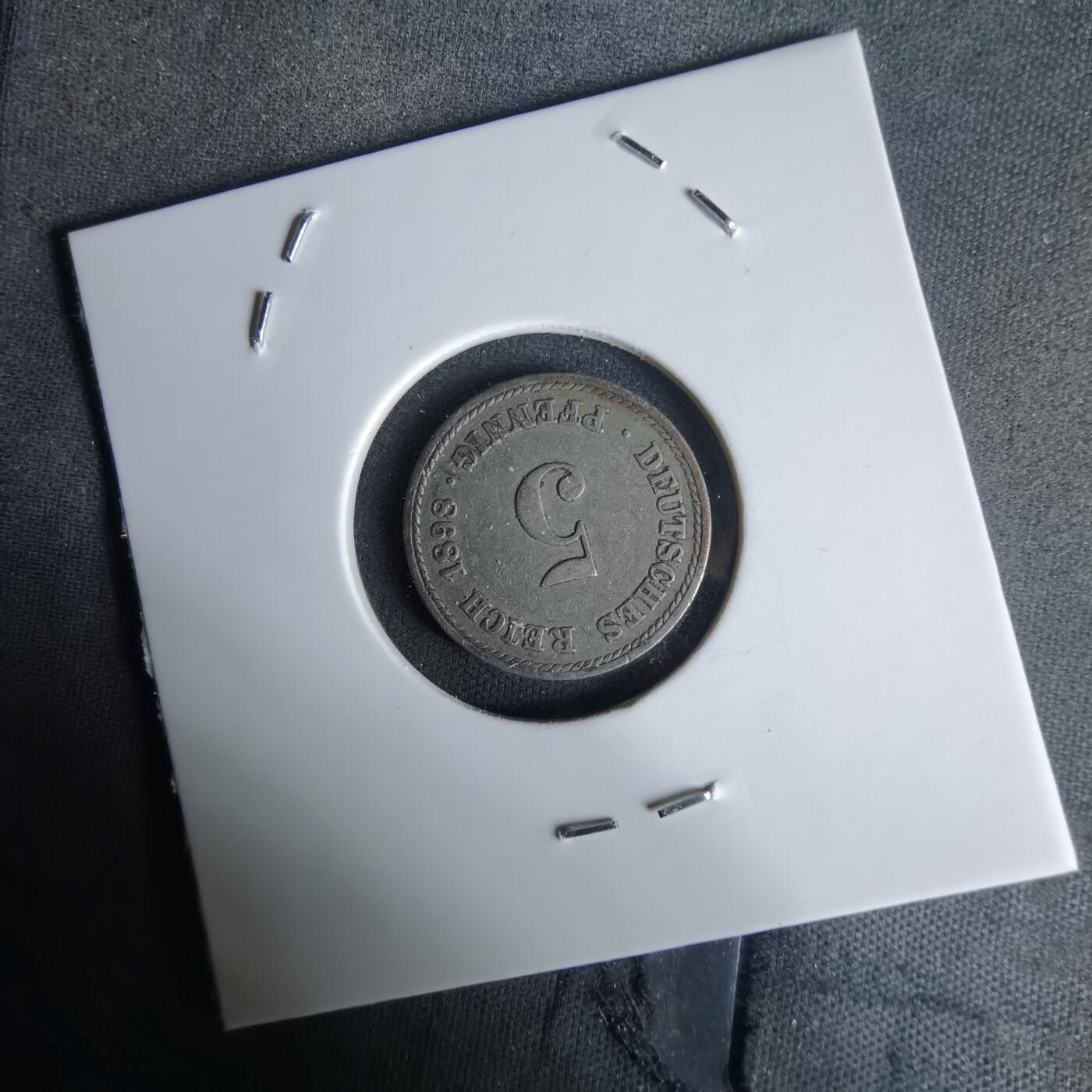 沼泽如烟--第991场 德国1898年5芬尼