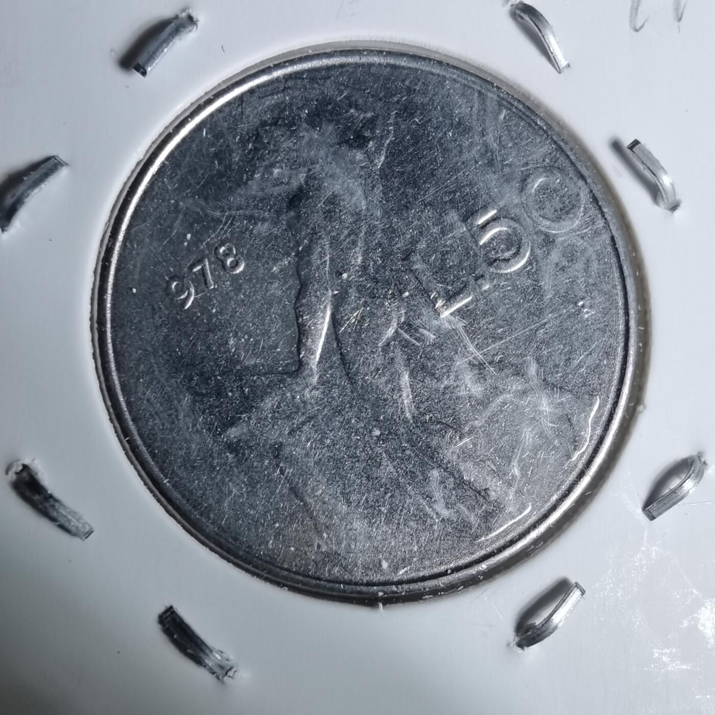 沼泽如烟--第991场 意大利1978年50里拉