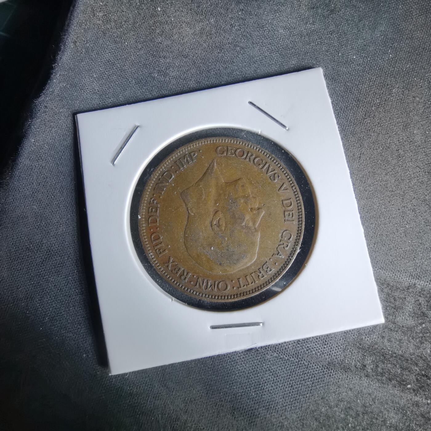 沼泽如烟--第991场 英国1931年1便士