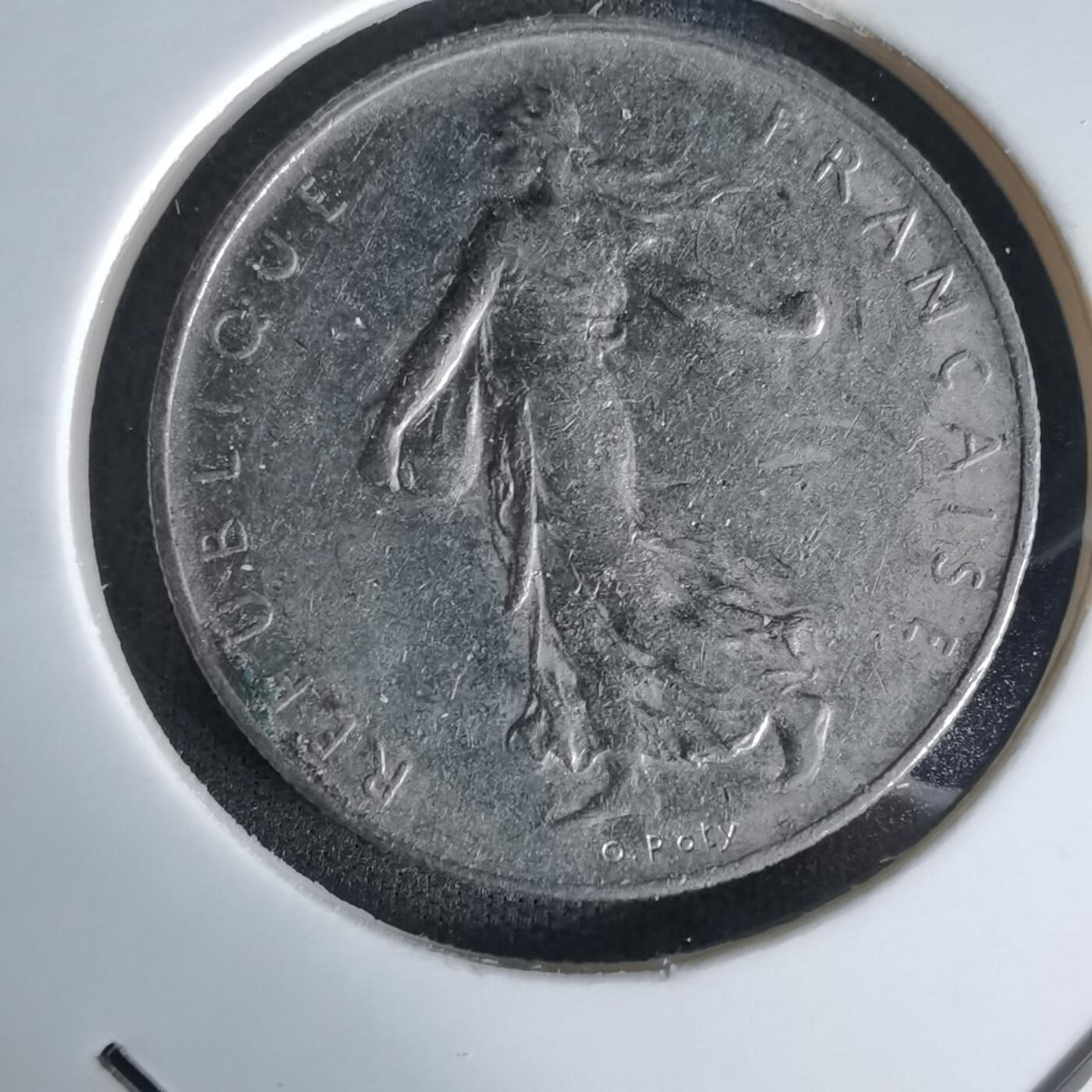 沼泽如烟--第991场 法国1961年1法郎