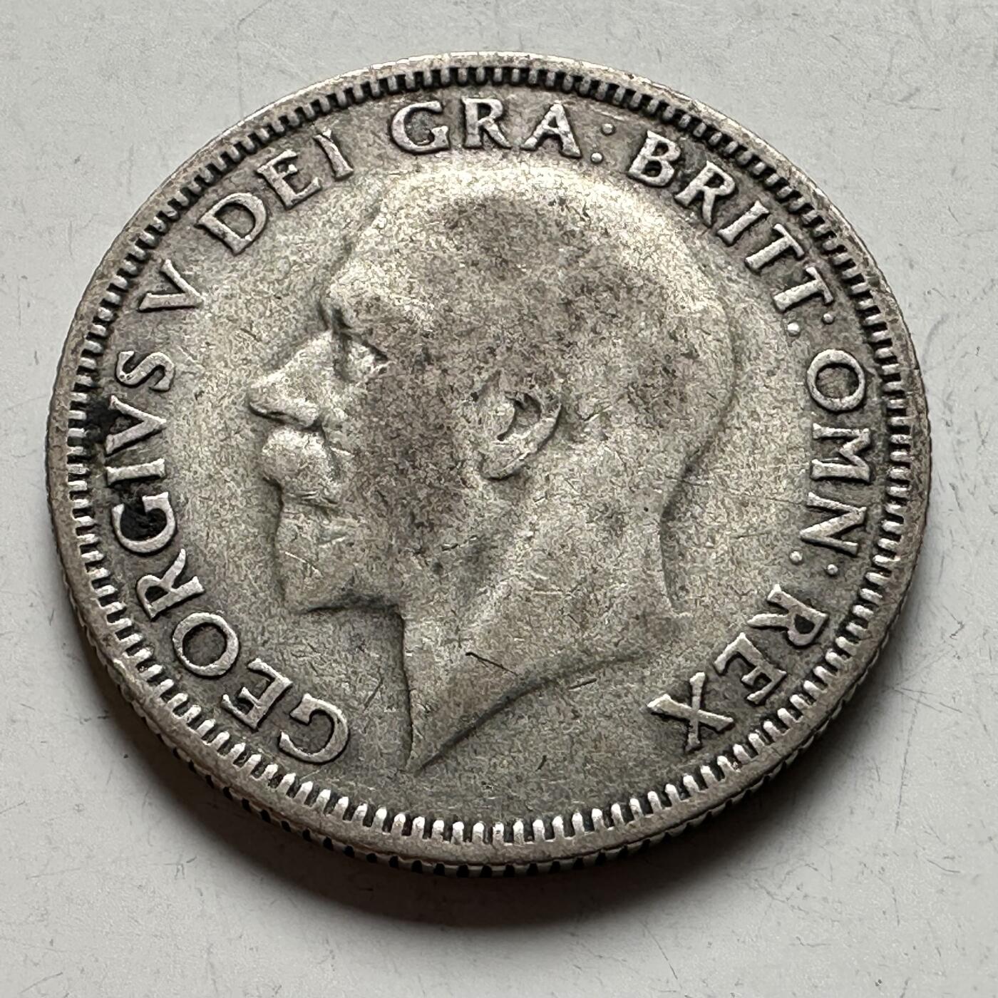 🌹外币初藏🌹🐯2026年第19场 快递已停，正月十五后再发 英国1929年一先令银币 5.6克50%银