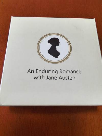 长老汇蛇年精选第一百场拍卖 - 2017英国简奥斯汀2英镑双色加厚精制银币，24克925银，盒证全，2500枚，英国受欢迎程度仅次于莎士比亚的作家