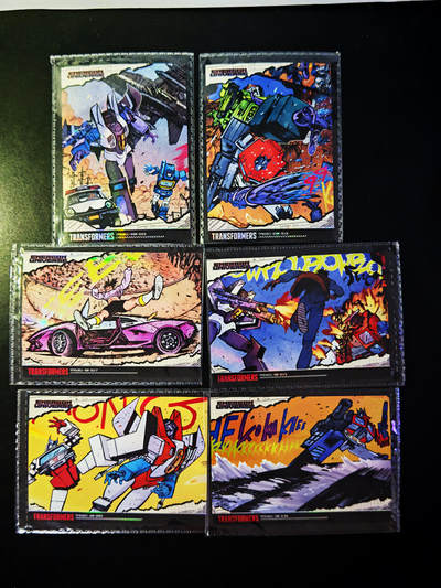 琦卡当当铺～第33期★★好多小漏~马上就结束了快来~支持寄存★★~【9点40结束】扫码加群抽[包邮券]~ - 卡游-变形金刚-6张