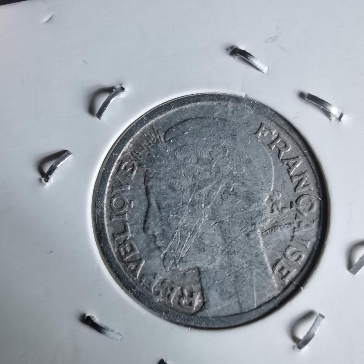 沼泽如烟--第991场 法国1946年1法郎