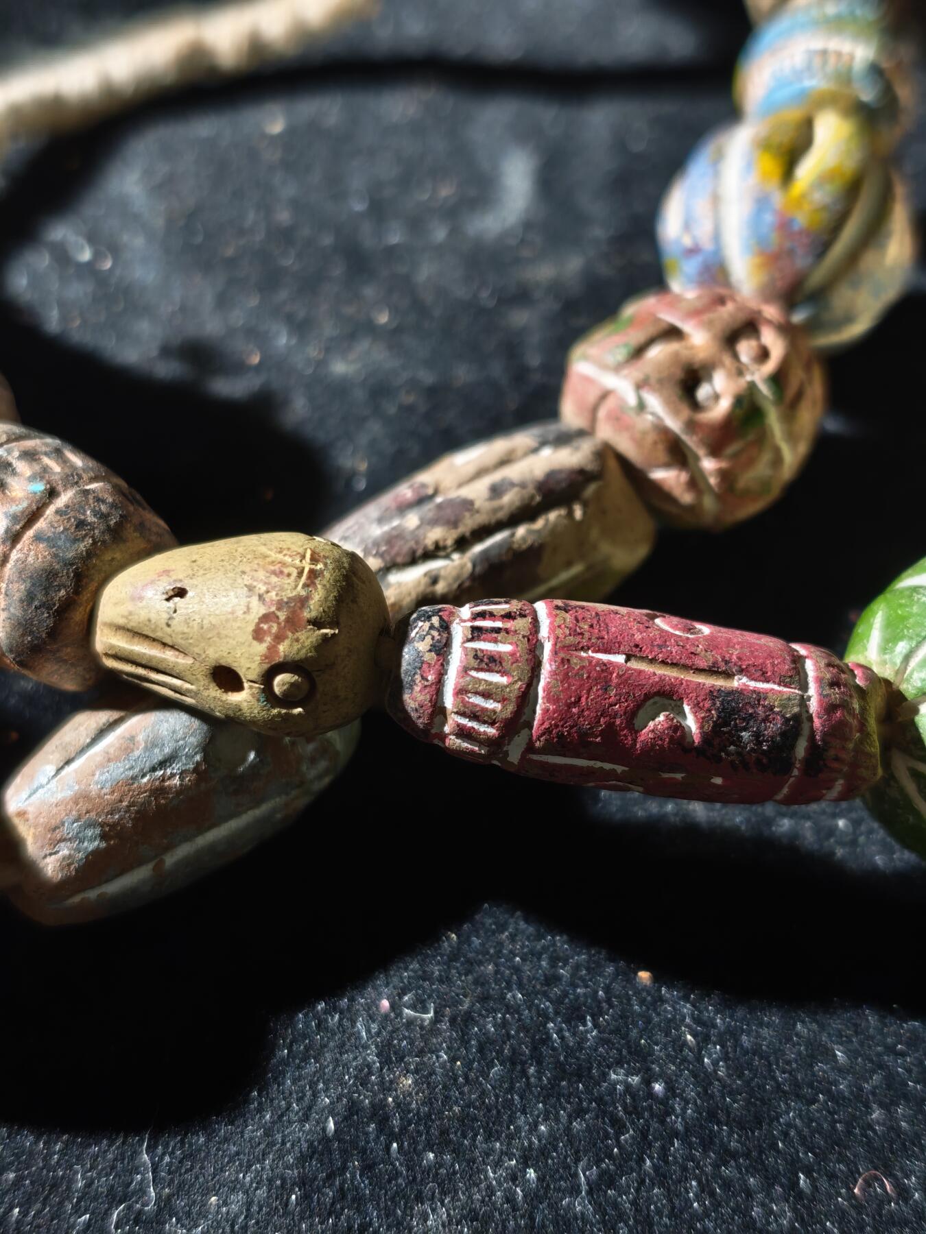 117期新疆红钱粟特钱币丝路钱币专场 回流珠子