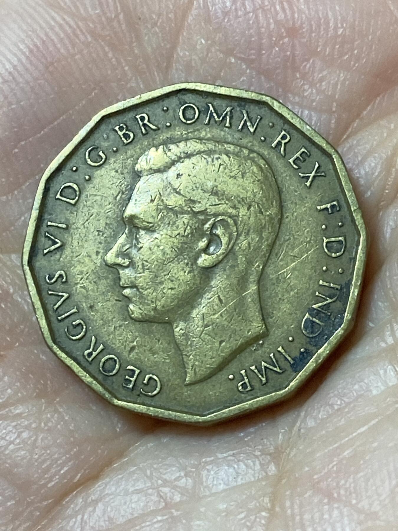 2026年第二十三场(总第一百九十二场）外国好品散币场(年后发货) 英国🇬🇧1940年3便士(乔治六世第一版)