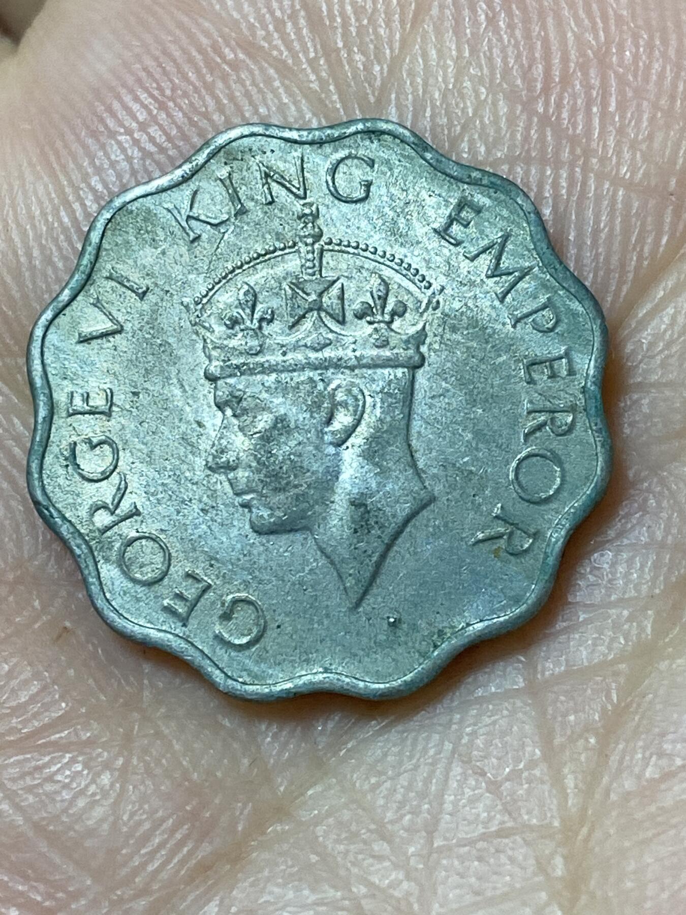 2026年第二十三场(总第一百九十二场）外国好品散币场(年后发货) 英属印度1946年1安娜(乔治六世第五版首发年，c版加尔各答造)