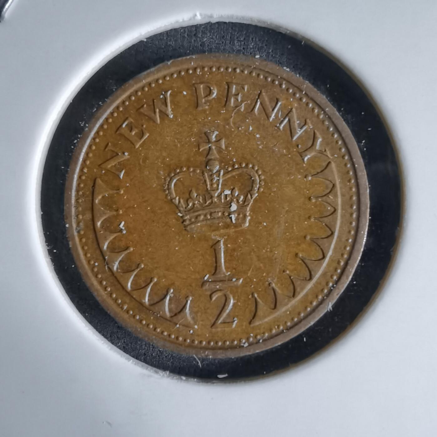 沼泽如烟--第992场 英国1971年半便士