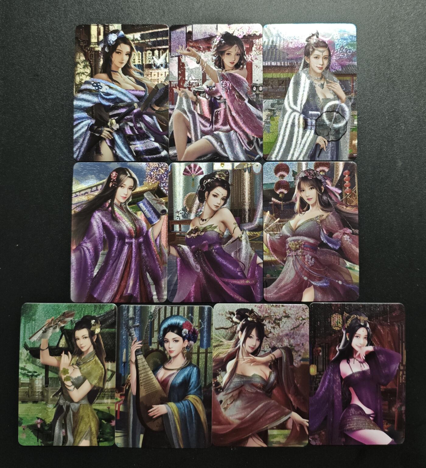 天玑星卡拍第172期《2.23周一截拍》持续收拍收评中 满赠卡需备注 宁缺卡牌 樊梨花+唐伯虎九美图 粗闪 十张