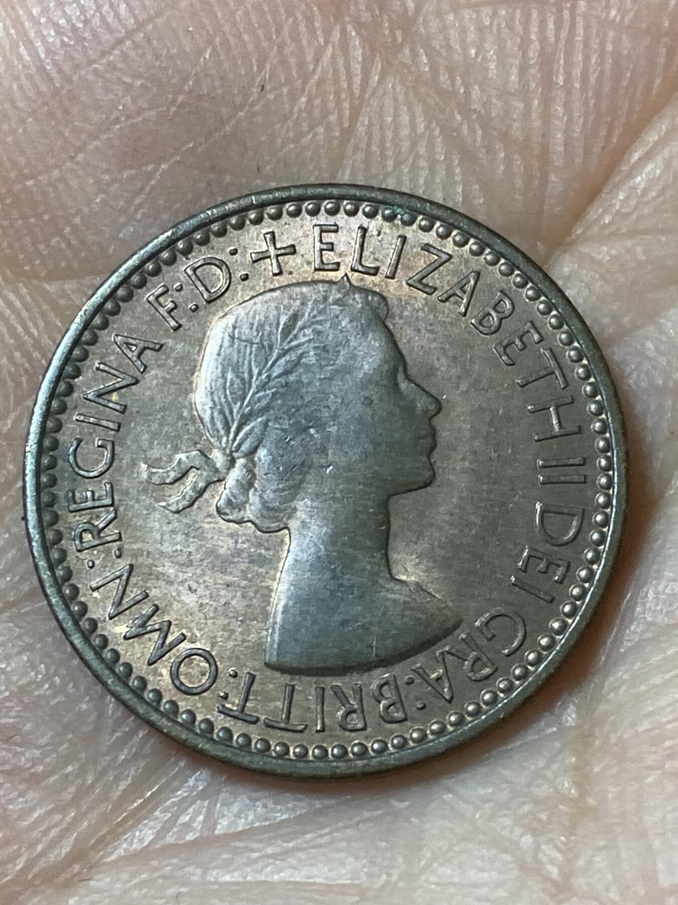 2026年第二十四场(总第一百九十三场）外国好品散币场(免佣金) 带光好品–英国🇬🇧1953单年份1法新(伊丽莎白二世加冕年，第一版)