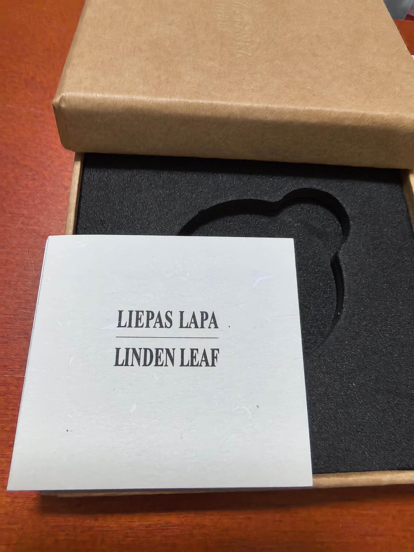 长老汇蛇年精选第一百场拍卖 2020拉脱维亚菩提叶5欧元异形精制银币，NGC PF70，首期，原盒证，5000枚