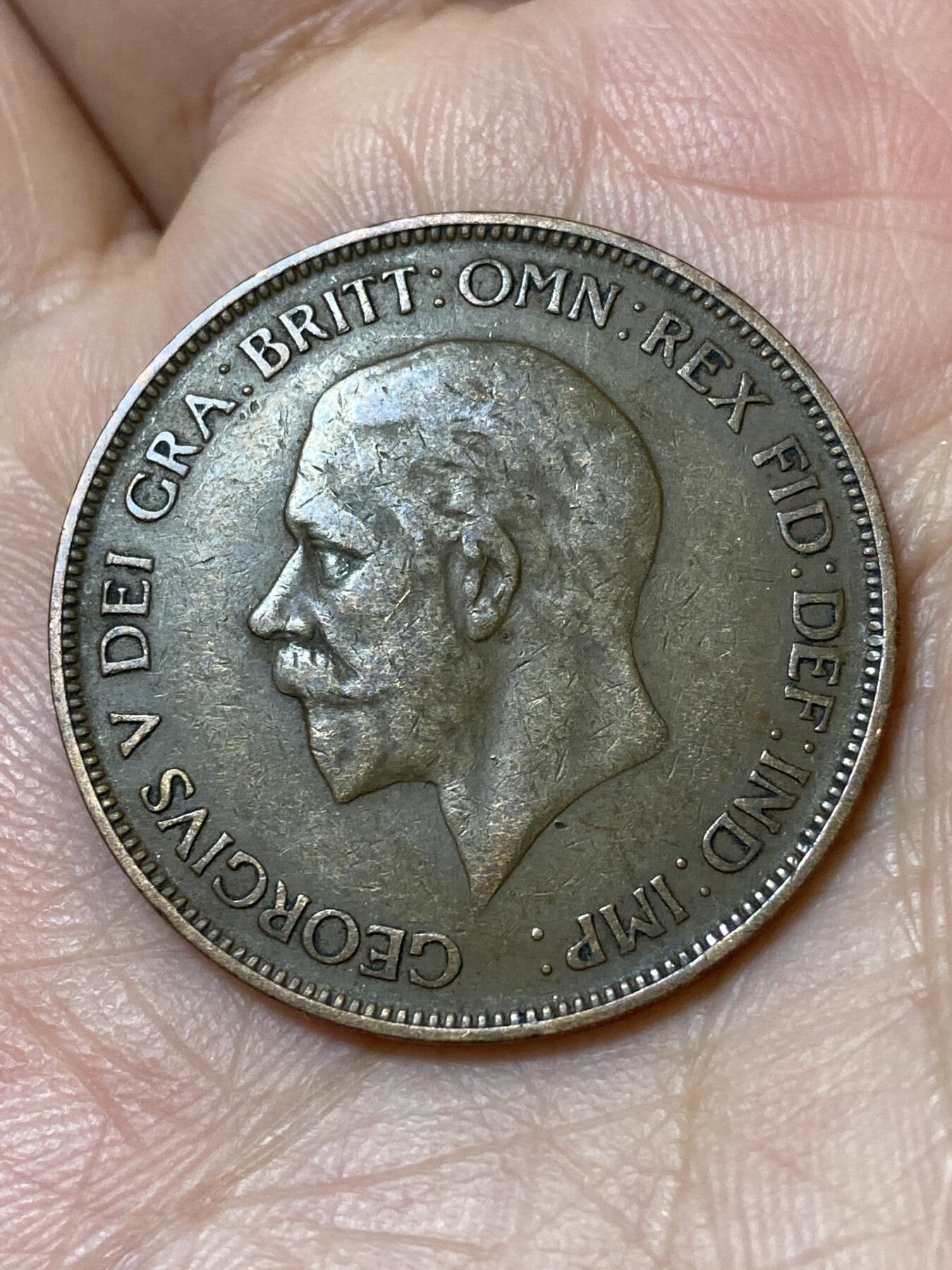 2026年第二十三场(总第一百九十二场）外国好品散币场(年后发货) 英国🇬🇧1935年1便士(乔治五世第三版)