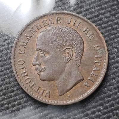 KK钱币收藏小铺  第397期 百期特怕（四拍之一） 2月预留时间 周末发货 -  1904意大利1分铜币 深打状态 