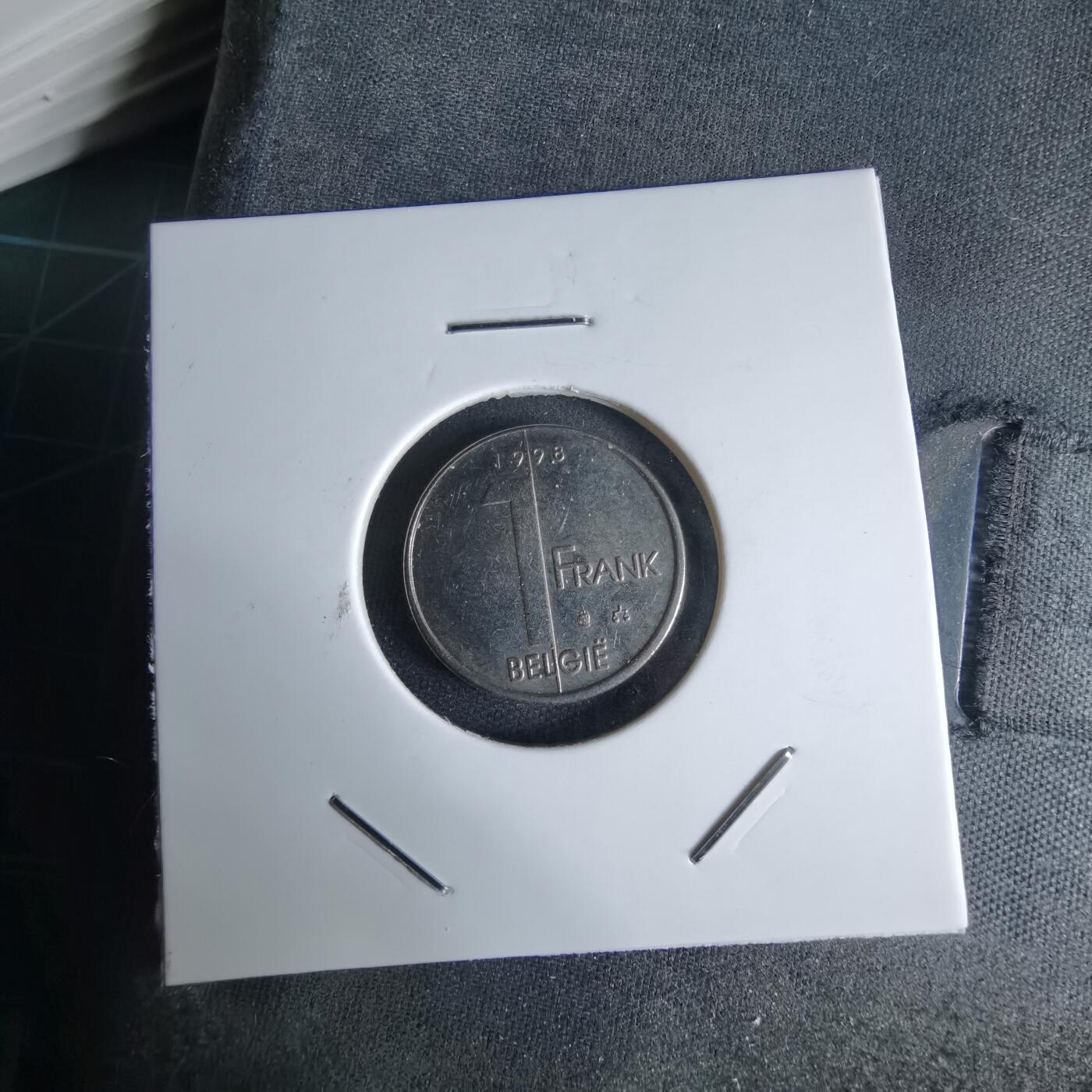 沼泽如烟--第992场 比利时1998年1法郎