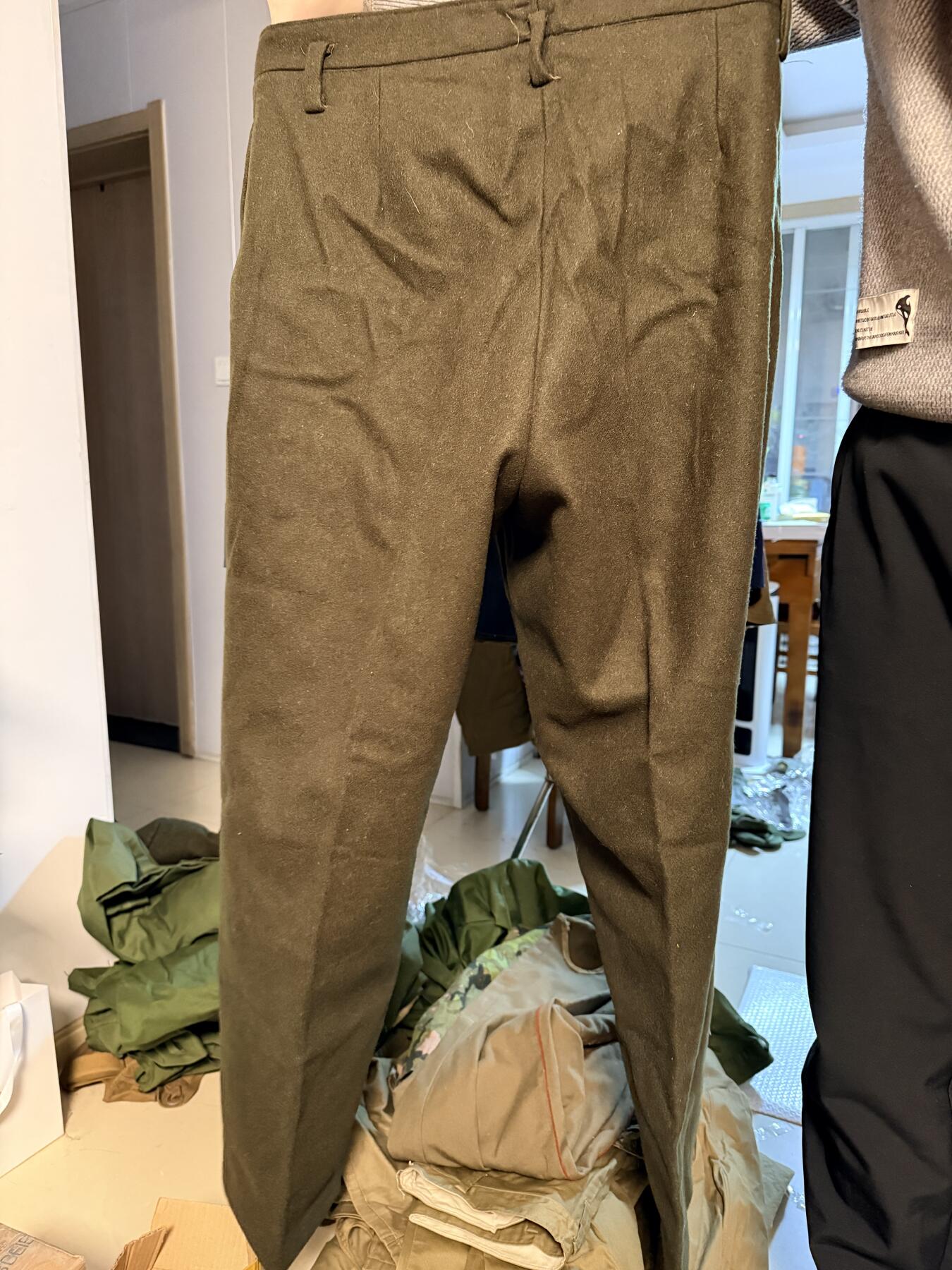 （450件拍品！制服徽章盛宴）罗岚⭐爱藏⭐年前甄选大拍场-店主清仓处理-分享拍场额外现金红包（实体经营） su-M65式陆船运麦尔登呢服 全新原套1号尺码  冬季完美出片  101、小王同款