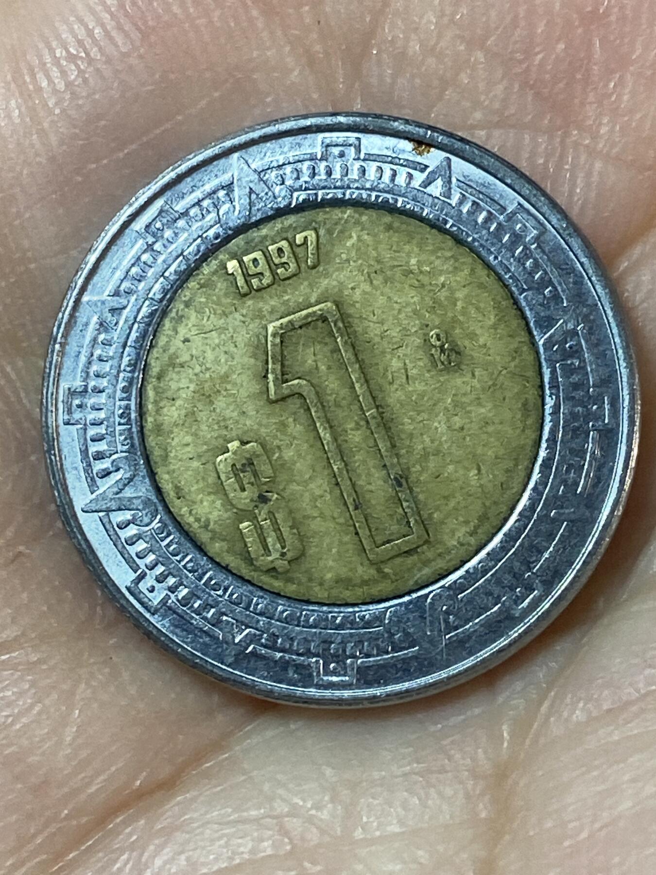 2026年第二十四场(总第一百九十三场）外国好品散币场(免佣金) 墨西哥🇲🇽1997年1元