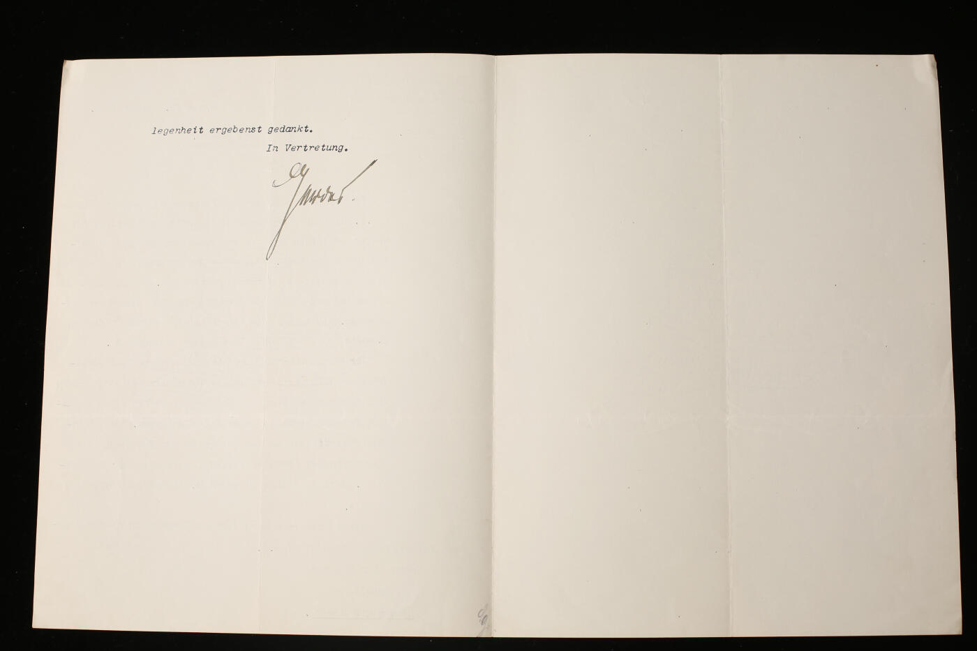 欢庆春节！戎马世界章牌大赏第112期春节大拍  德专场 帝国海军部国务秘书回复威廉·沙克的绝密文件 冯·特罗塔（von Trotha）亲签