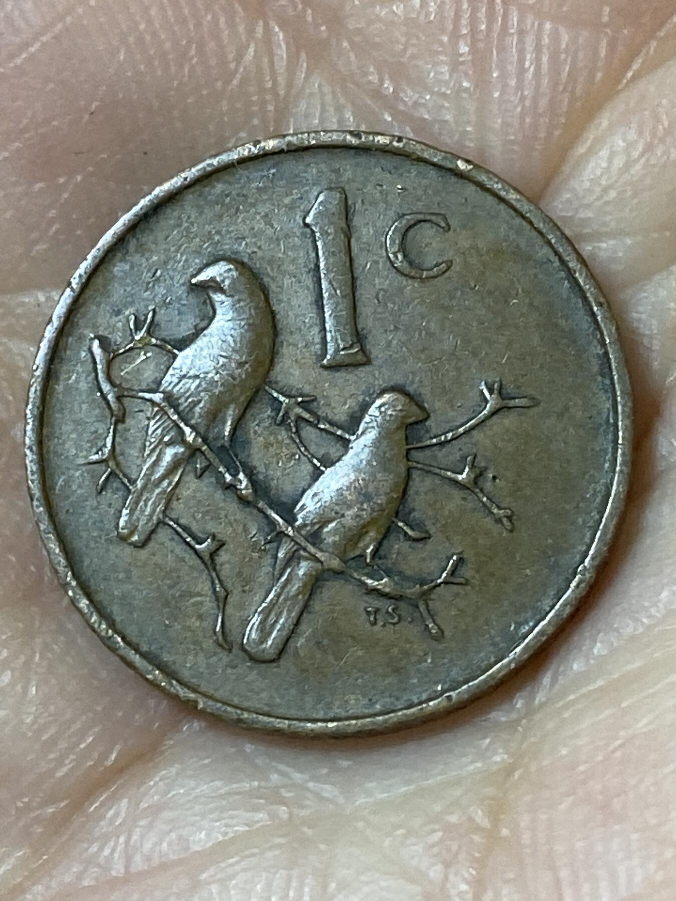 2026年第二十三场(总第一百九十二场）外国好品散币场(年后发货) 南非🇿🇦1968年1分(独立后第三套，布尔语版)