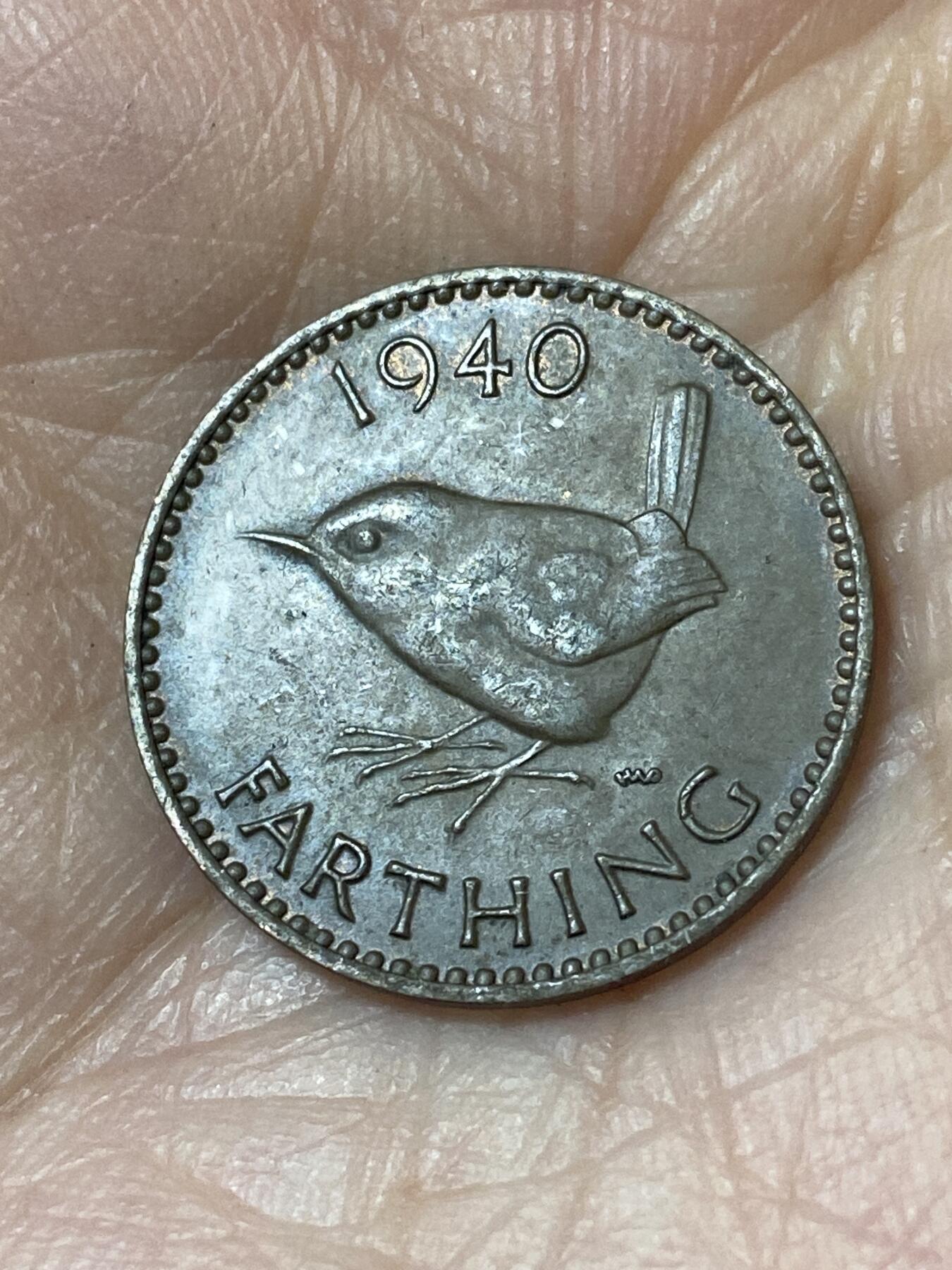 2026年第二十四场(总第一百九十三场）外国好品散币场(免佣金) 英国🇬🇧1940年1法新(乔治六世第一版)