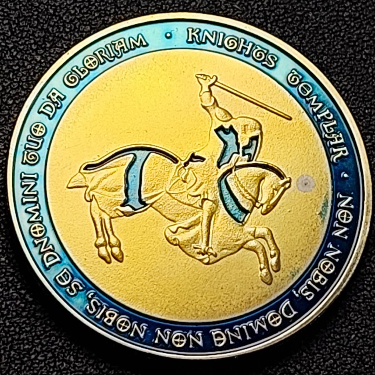 泉币菌-第187场- 精品福利场 （本周五和之前拍的 2月14日发货） 纪念品 马剑骑士 纪念章 40×3mm