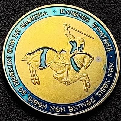 泉币菌-第187场- 精品福利场 （本周五和之前拍的 2月14日发货） - 纪念品 马剑骑士 纪念章 40×3mm