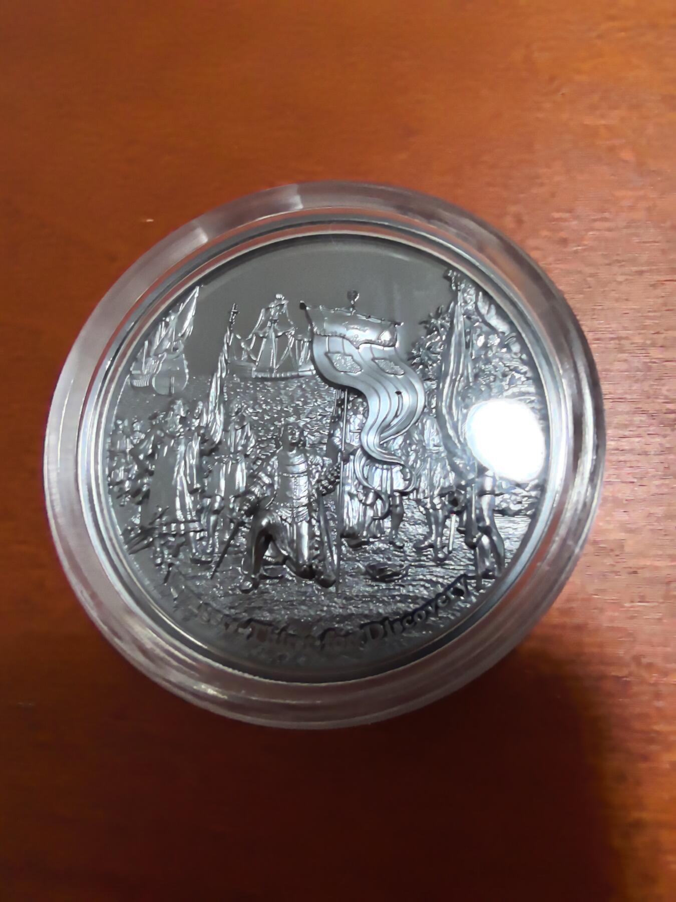 长老汇蛇年精选第一百场拍卖 2021库克群岛时间探索10元黑化精制银币，2盎司999银，盒证全，99枚