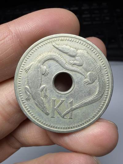 2025年集古藏今外币拍卖第二期-第7场—（总第307拍），可以寄存60天，满160元包邮。 - 1975年巴布亚新几内亚1基纳