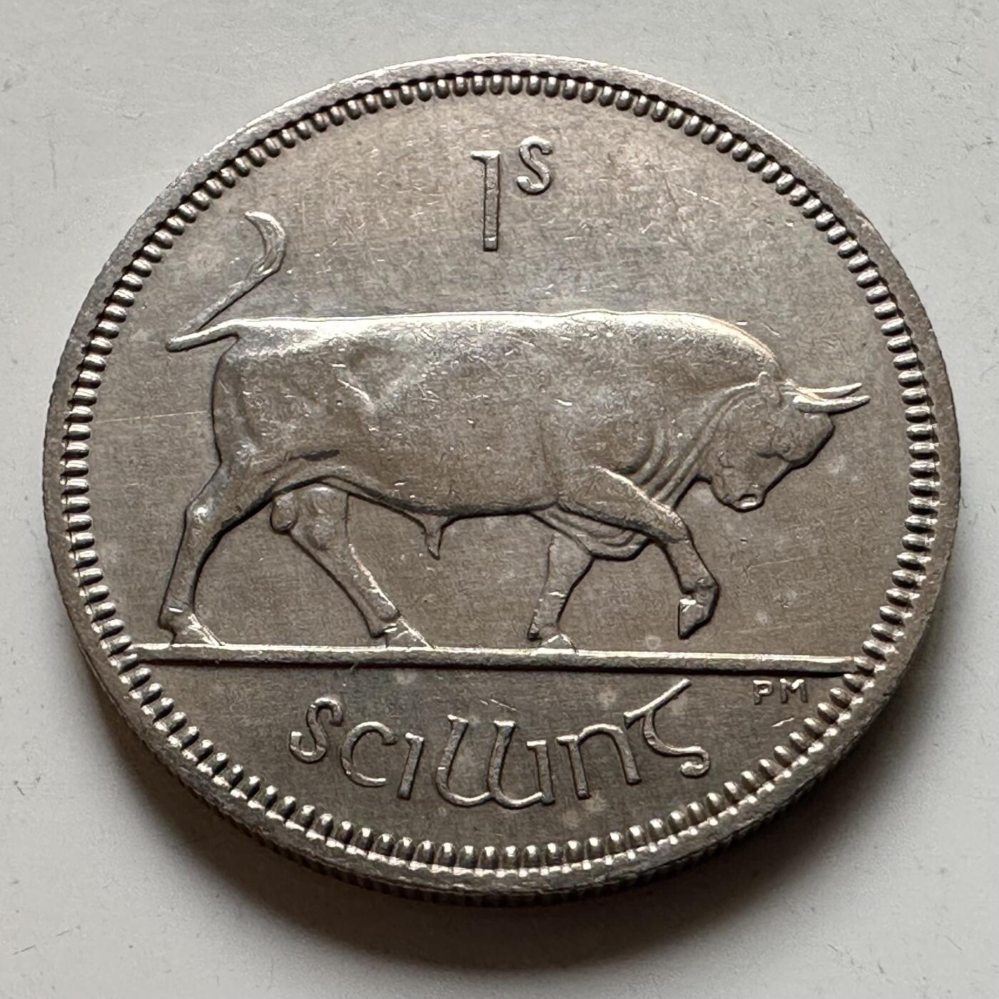 🌹外币初藏🌹🐯2026年第19场 快递已停，正月十五后再发 爱尔兰1962年一先令 a