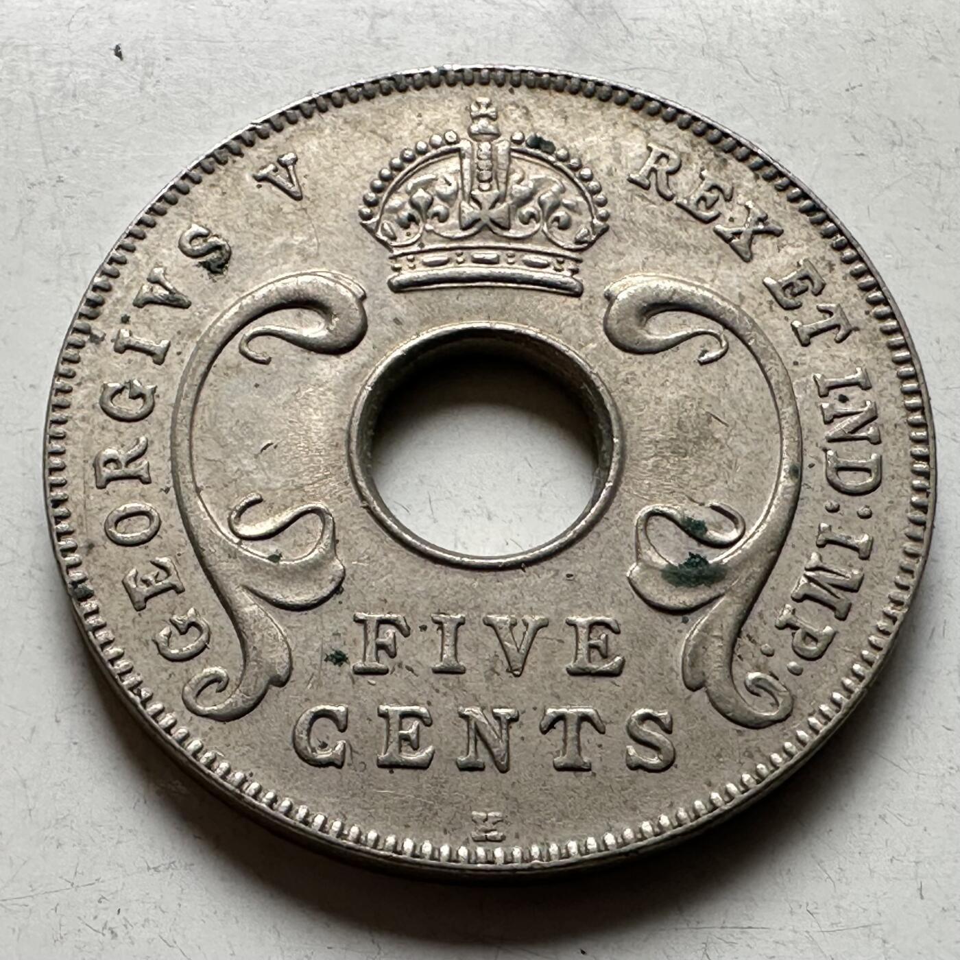 🌹外币初藏🌹🐯2026年第19场 快递已停，正月十五后再发 英属东非和乌干达保护地1914年5分