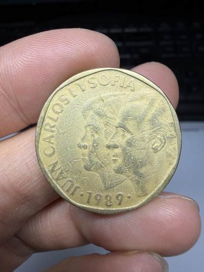 2025年集古藏今外币拍卖第二期-第7场—（总第307拍），可以寄存60天，满160元包邮。 - 1989年西班牙500比塞塔