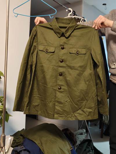 （450件拍品！制服徽章盛宴）罗岚⭐爱藏⭐年前甄选大拍场-店主清仓处理-分享拍场额外现金红包（实体经营） - su-M65式陆早期棉布上衣 二号基本全新