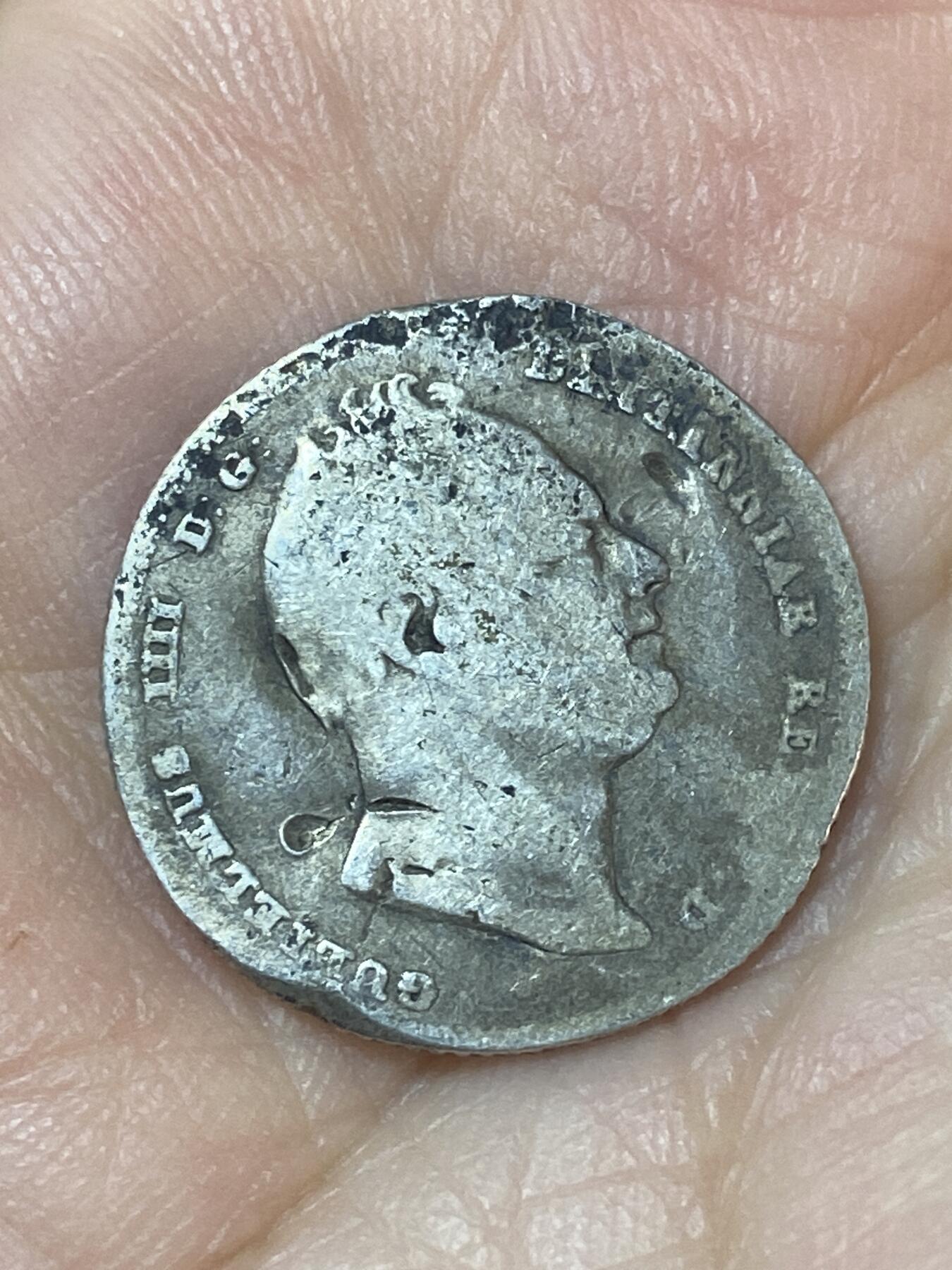 2026年第二十四场(总第一百九十三场）外国好品散币场(免佣金) 英国🇬🇧1834年6便士银币(威廉四世时期，925高银)