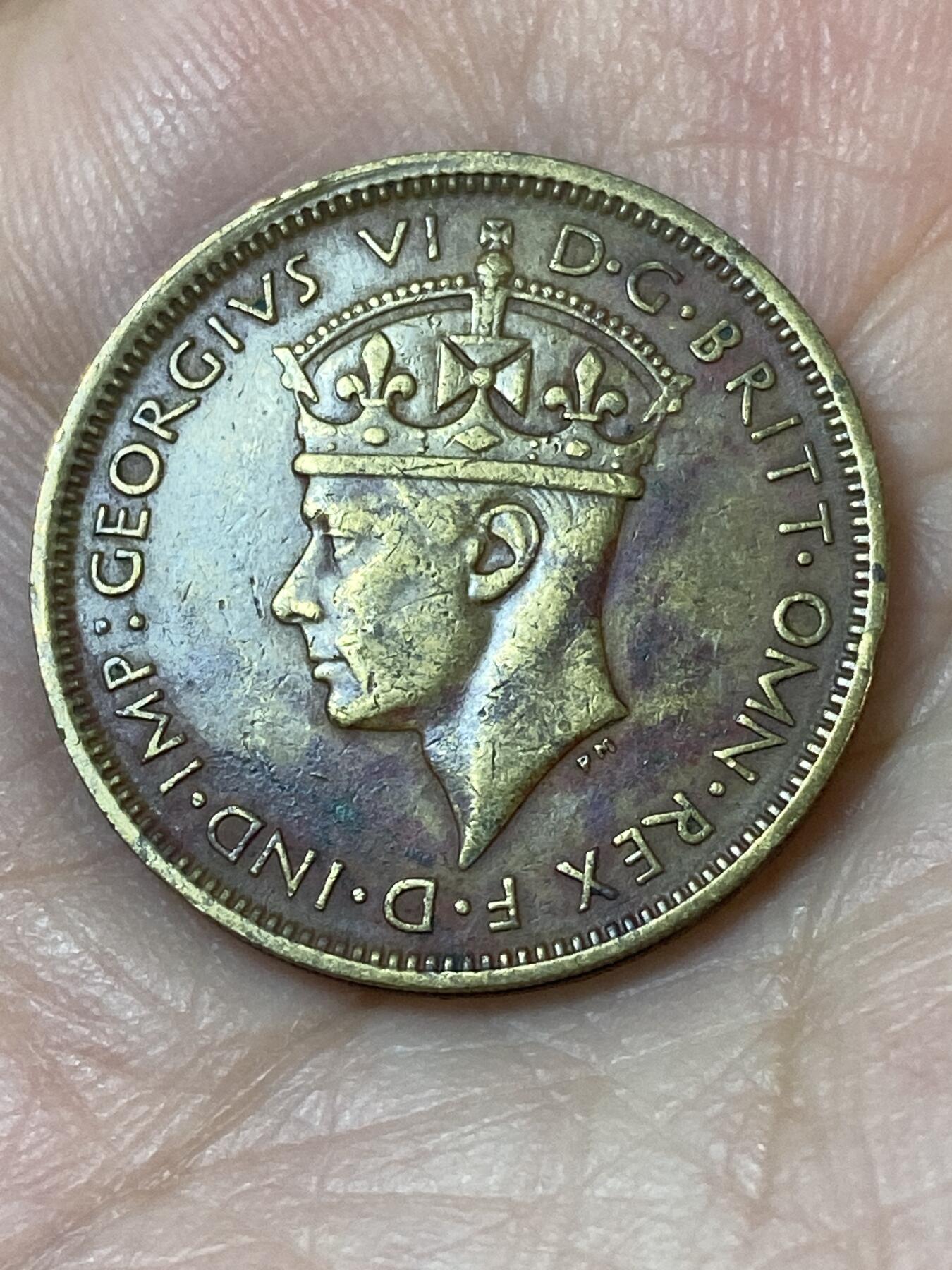 2026年第二十四场(总第一百九十三场）外国好品散币场(免佣金) 英属西非1942年1先令(乔治六世第一版)