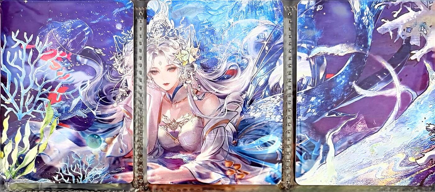 麦趣喜第二场(2月12号周四晚上20点截拍，专注买家市场，福利拉满)  趣卡社山海经 3拼一套（无二维码）