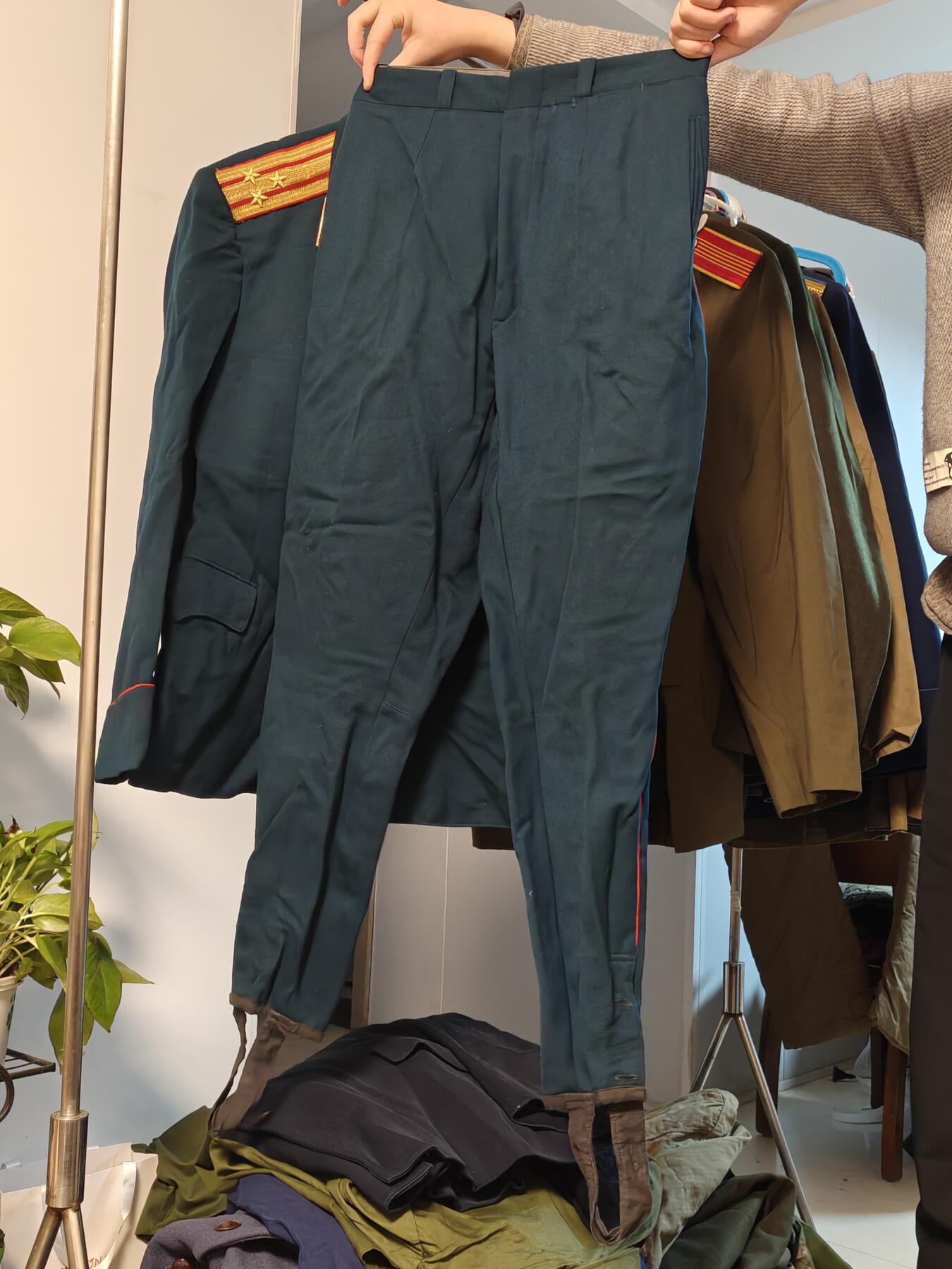 （450件拍品！制服徽章盛宴）罗岚⭐爱藏⭐年前甄选大拍场-店主清仓处理-分享拍场额外现金红包（实体经营） su-M69式武装力量合成军上校礼服 定制版约52-4 华达呢材质