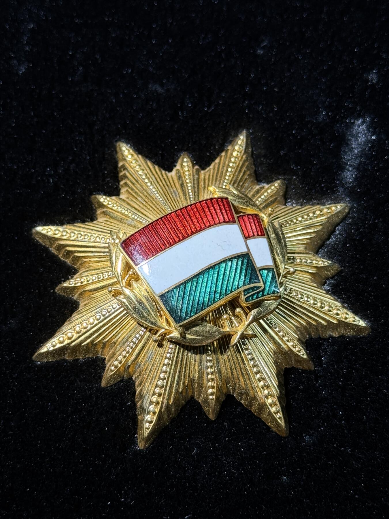 欢庆春节！戎马世界章牌大赏第111期春节大拍 匈牙利三级国旗勋章