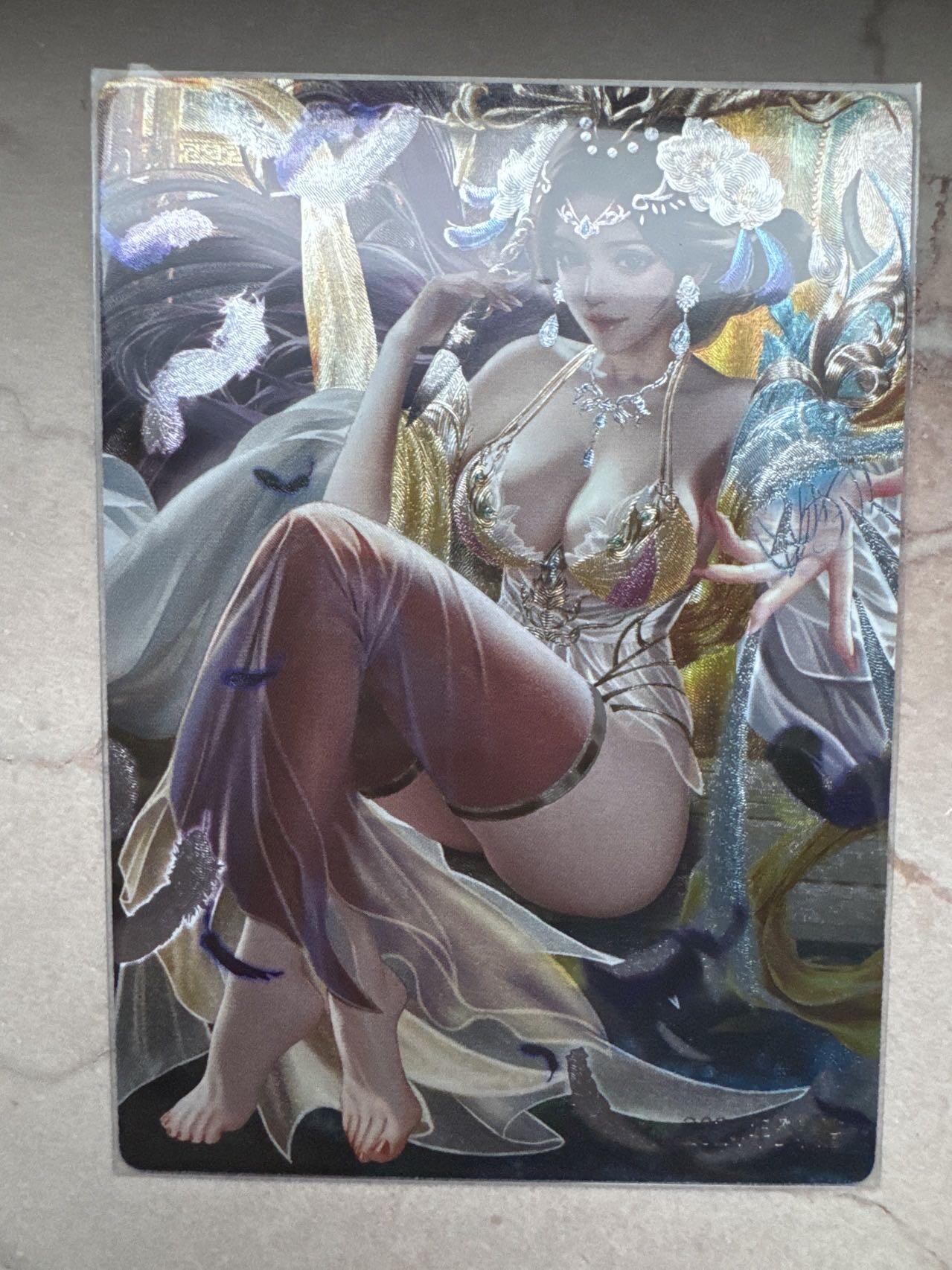 月落卡牌之特卡第7期—新年跨年专场（祝大家新年快乐，恭喜发财！） 卡玩帕克   2024年5月赠卡   粗闪工艺特卡