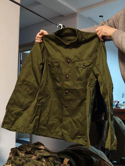 （450件拍品！制服徽章盛宴）罗岚⭐爱藏⭐年前甄选大拍场-店主清仓处理-分享拍场额外现金红包（实体经营） - su-M65式陆早期棉布上衣 二号基本全新