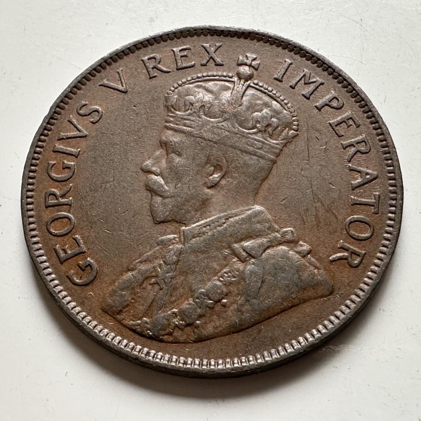 🌹外币初藏🌹🐯2026年第19场 快递已停，正月十五后再发 英属南非1935年一便士