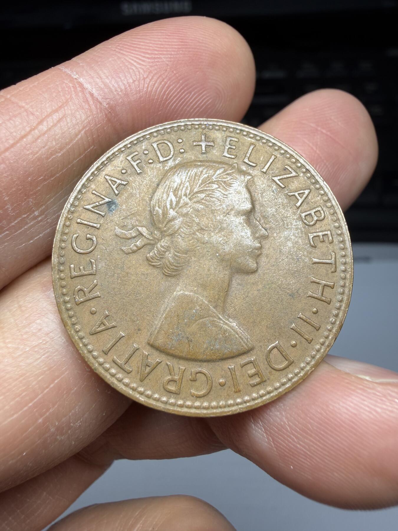 2025年集古藏今外币拍卖第二期-第7场—（总第307拍），可以寄存60天，满160元包邮。 1957年澳大利亚1便士