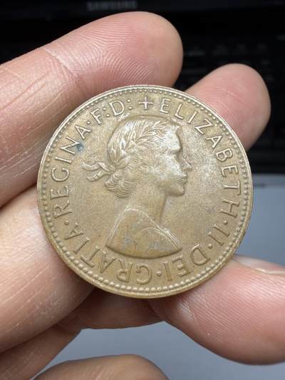 2025年集古藏今外币拍卖第二期-第7场—（总第307拍），可以寄存60天，满160元包邮。 - 1957年澳大利亚1便士