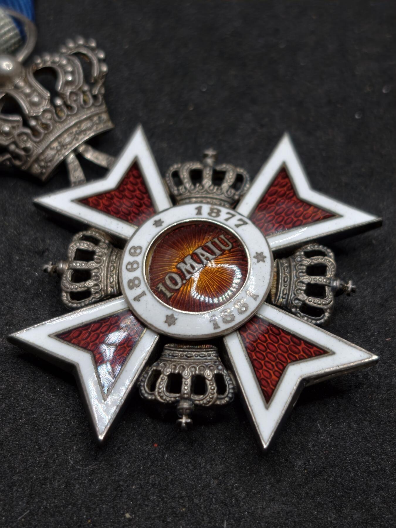 凯旋世界勋赏（第22期新年大拍）（欢迎送拍）（对拍品有疑问请询问客服，不接受到手刀，出价默认拍品品相。请认真阅读拍卖规则！出价默认已认可！）（收到货请录制开箱视频，无视频概不处理问题。） 罗马尼亚王冠勋章