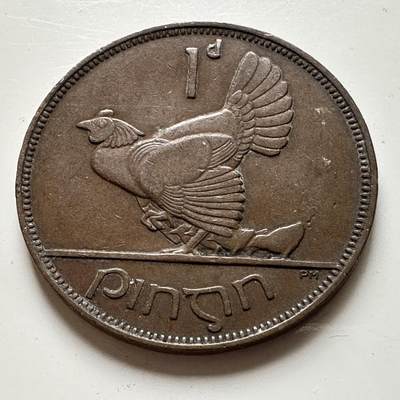 🌹外币初藏🌹🐯2026年第19场 快递已停，正月十五后再发 - 爱尔兰1937年一便士 a