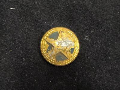 （450件拍品！制服徽章盛宴）罗岚⭐爱藏⭐年前甄选大拍场-店主清仓处理-分享拍场额外现金红包（实体经营） - su-M55式陆中帽徽 金漆完好可重新上漆