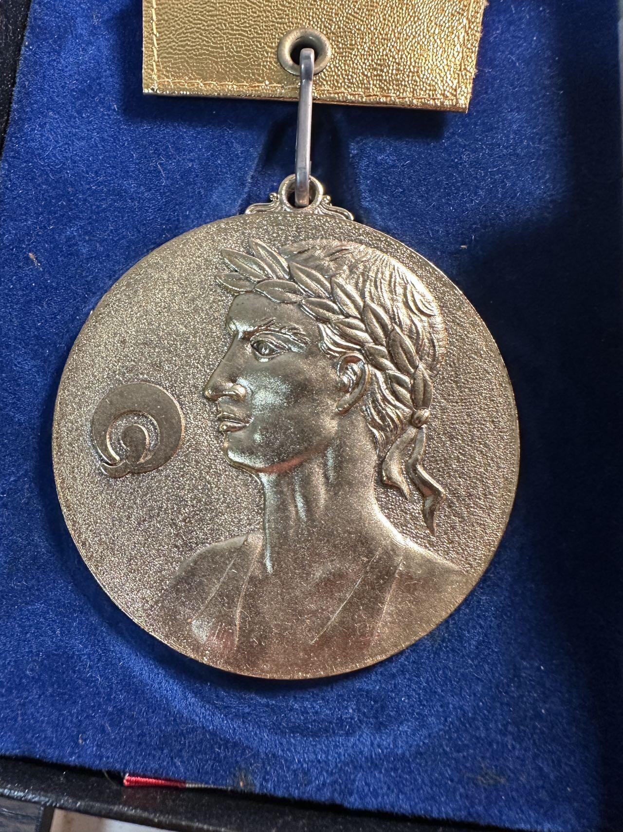 蒂克钱币 -第58场 日本企业章 徽章专场 我孙子市市民体育大会 镀金章