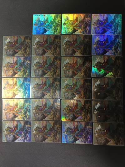 天玑星卡拍第171期《2.12周四截拍年前最后一场》持续收拍收评中 满赠卡需备注 - 轩辕春秋 战国风 白起 23张