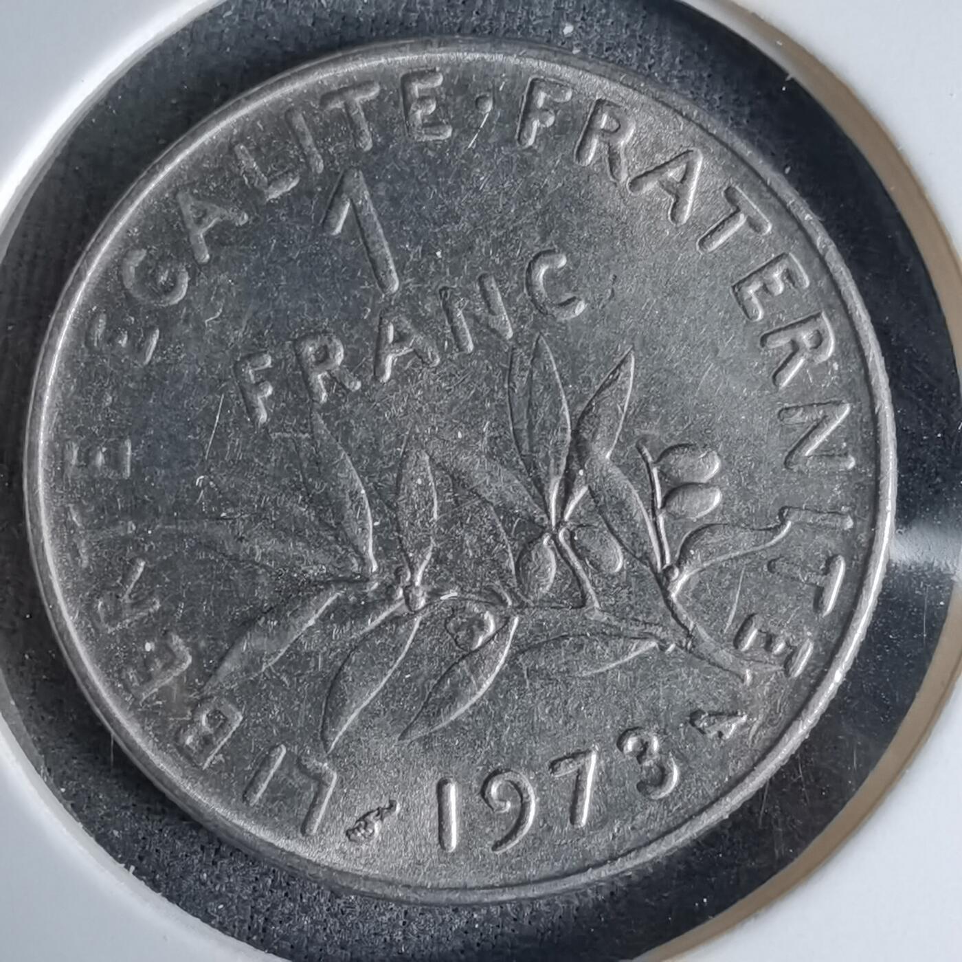 沼泽如烟--第992场 法国1973年1法郎