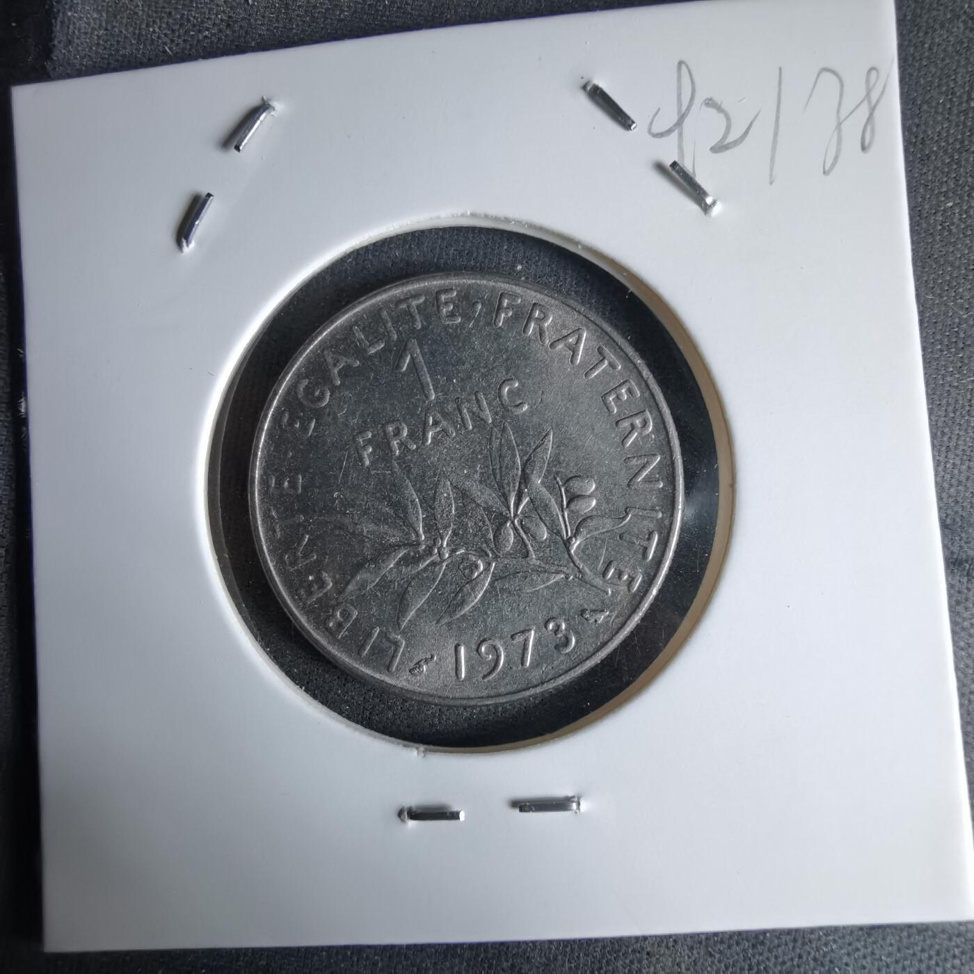 沼泽如烟--第992场 法国1973年1法郎