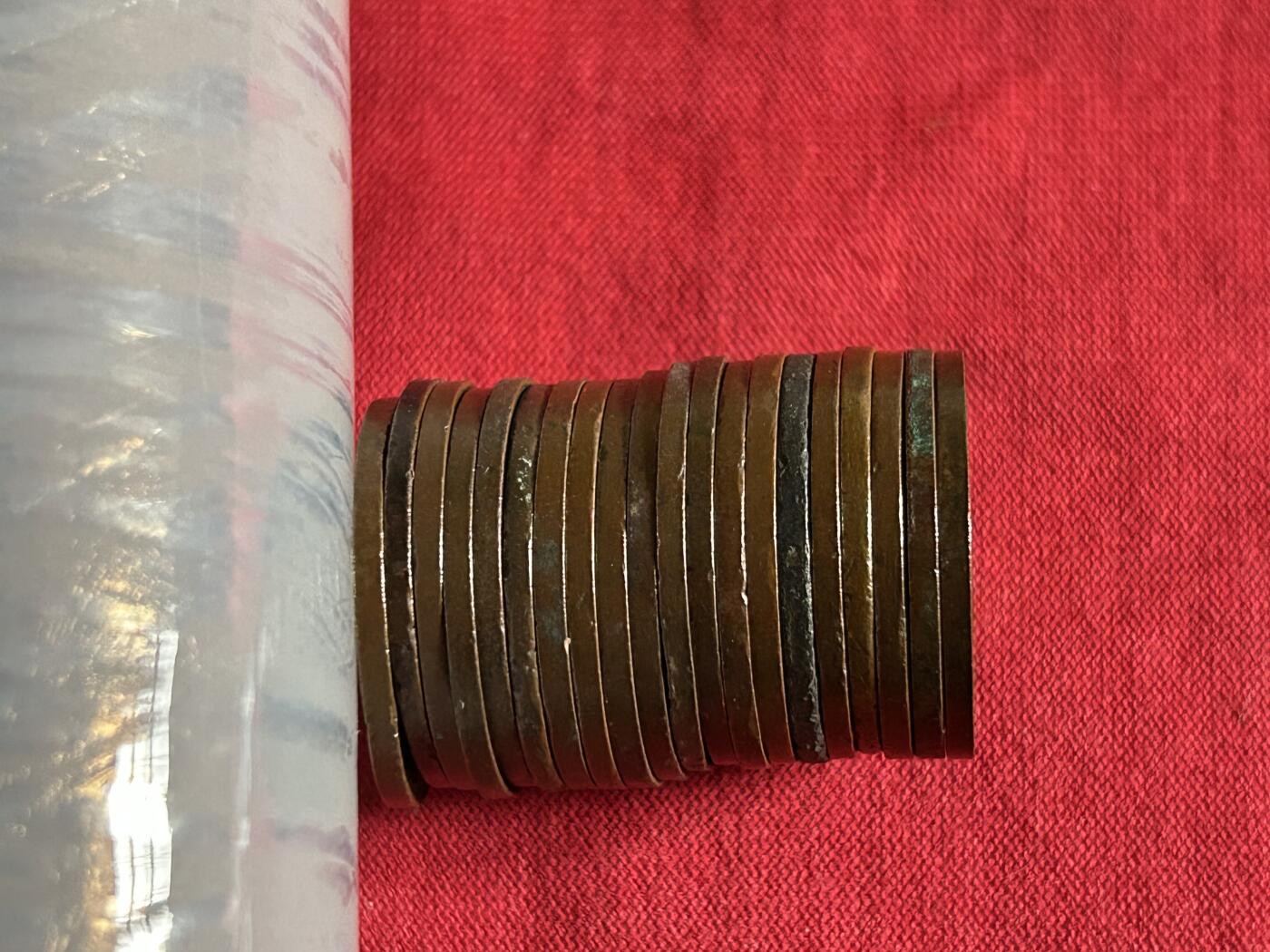 香港一仙铜币共20枚