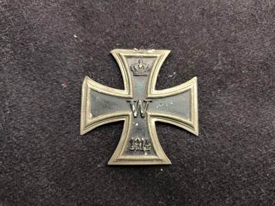 （450件拍品！制服徽章盛宴）罗岚⭐爱藏⭐年前甄选大拍场-店主清仓处理-分享拍场额外现金红包（实体经营） - 帝德二级铁十字勋章 挂环吊环缺损 标本品
